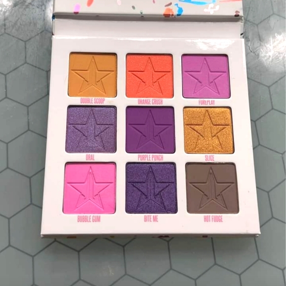 Jeffree Star Other - Jeffree Star eyeshadow pressed pigment mini breaker palette bold bright neon